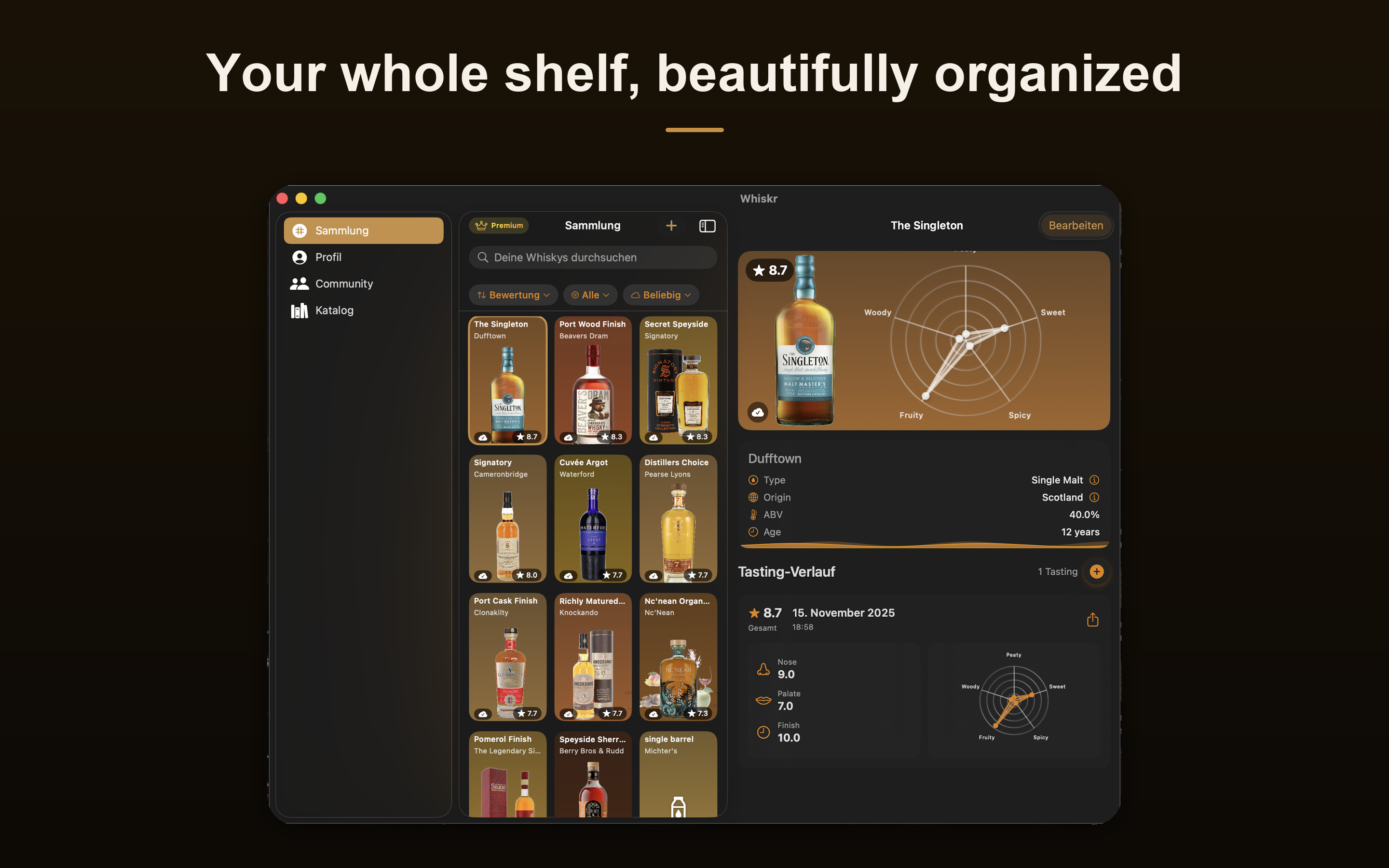 Whiskr - Whisky Tasting App screenshot 9