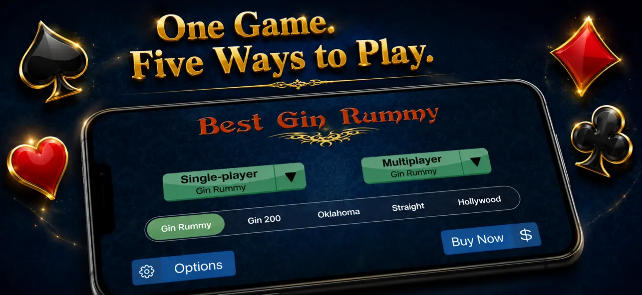 Screenshot #2 pour Best Gin Rummy: Free Card Game