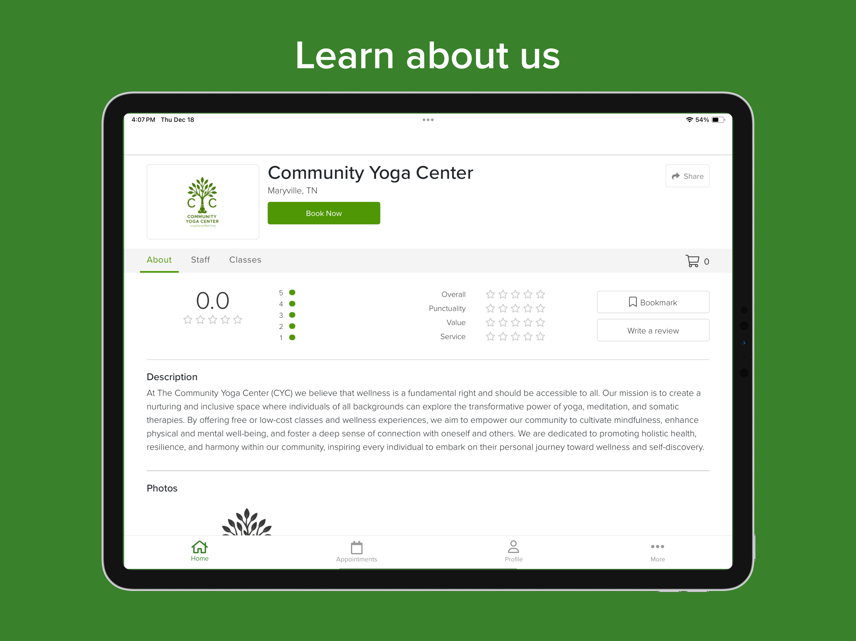 Community Yoga Center