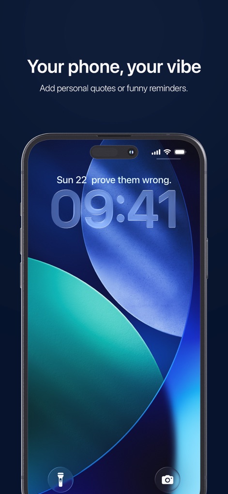 IfFound - Lock Screen text - Utilities App | MWM