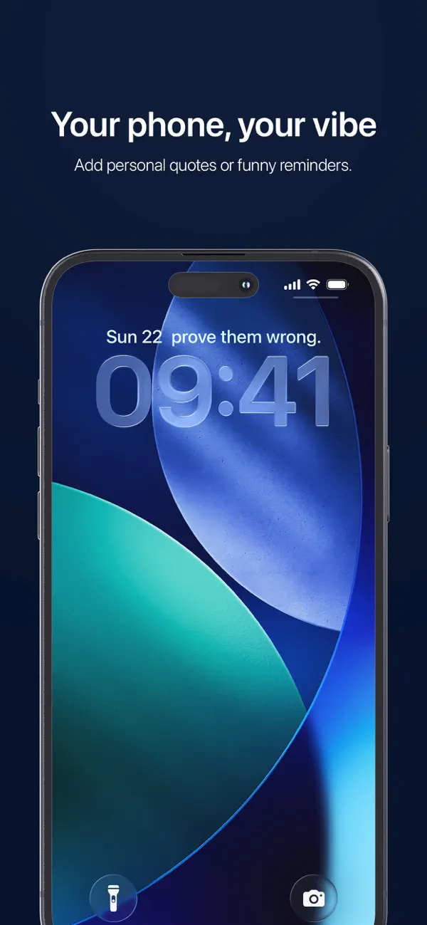 Screenshot #2 pour IfFound - Lock Screen text