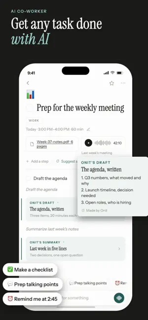 Onit: AI To-Do List Planner screenshot 3