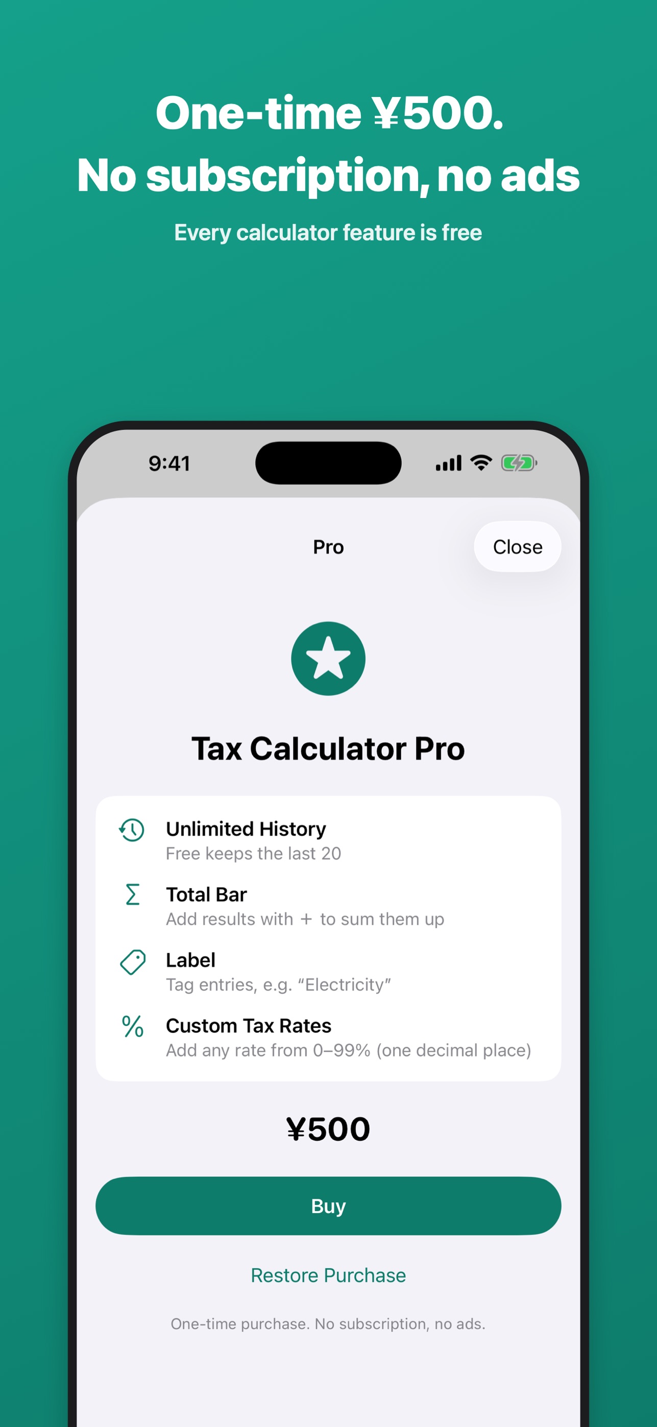 Screenshot 3 of Tax Calculator - No Ads