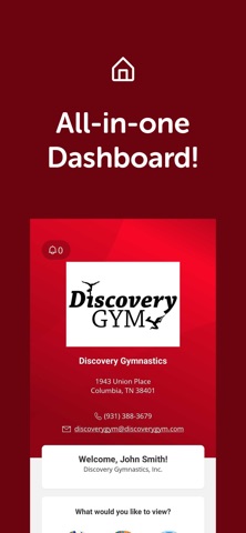 Discovery Gym iPhone screenshot