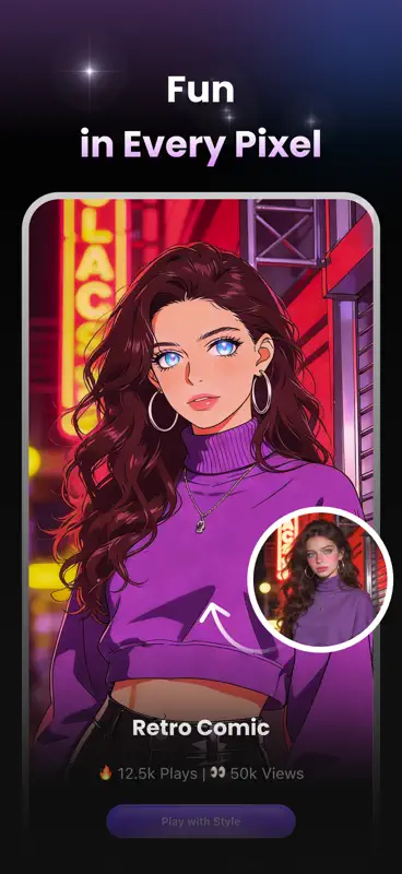 Funart: AI Effects & Filters screenshot 4 of 6