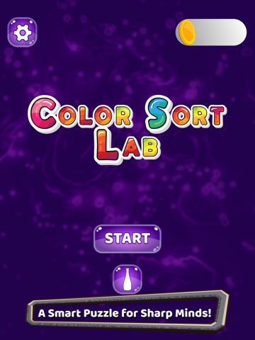 Color Sort Lab iPad screenshot