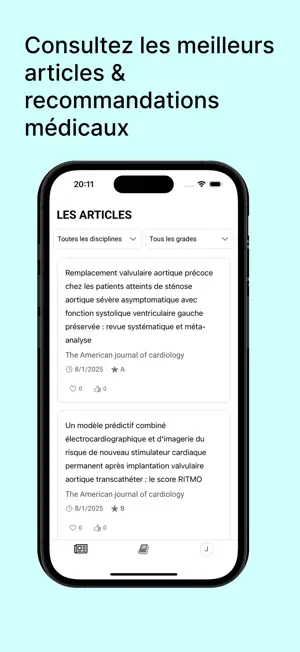Veille médicale screenshot 2