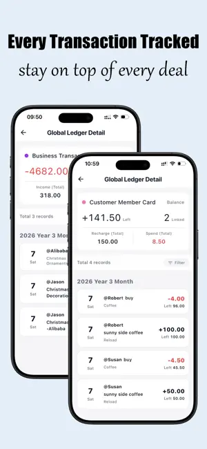 Give & Take - Social Ledger screenshot 1