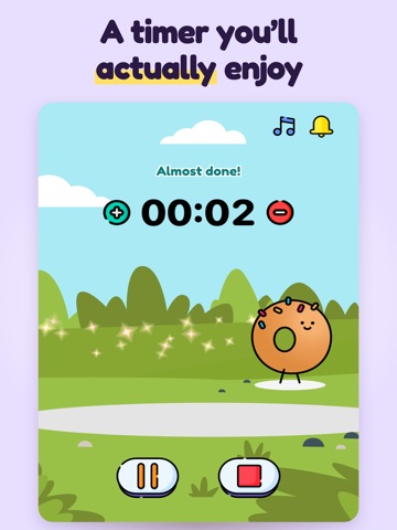 Gentle Timer: Visual Countdown iPad screenshot