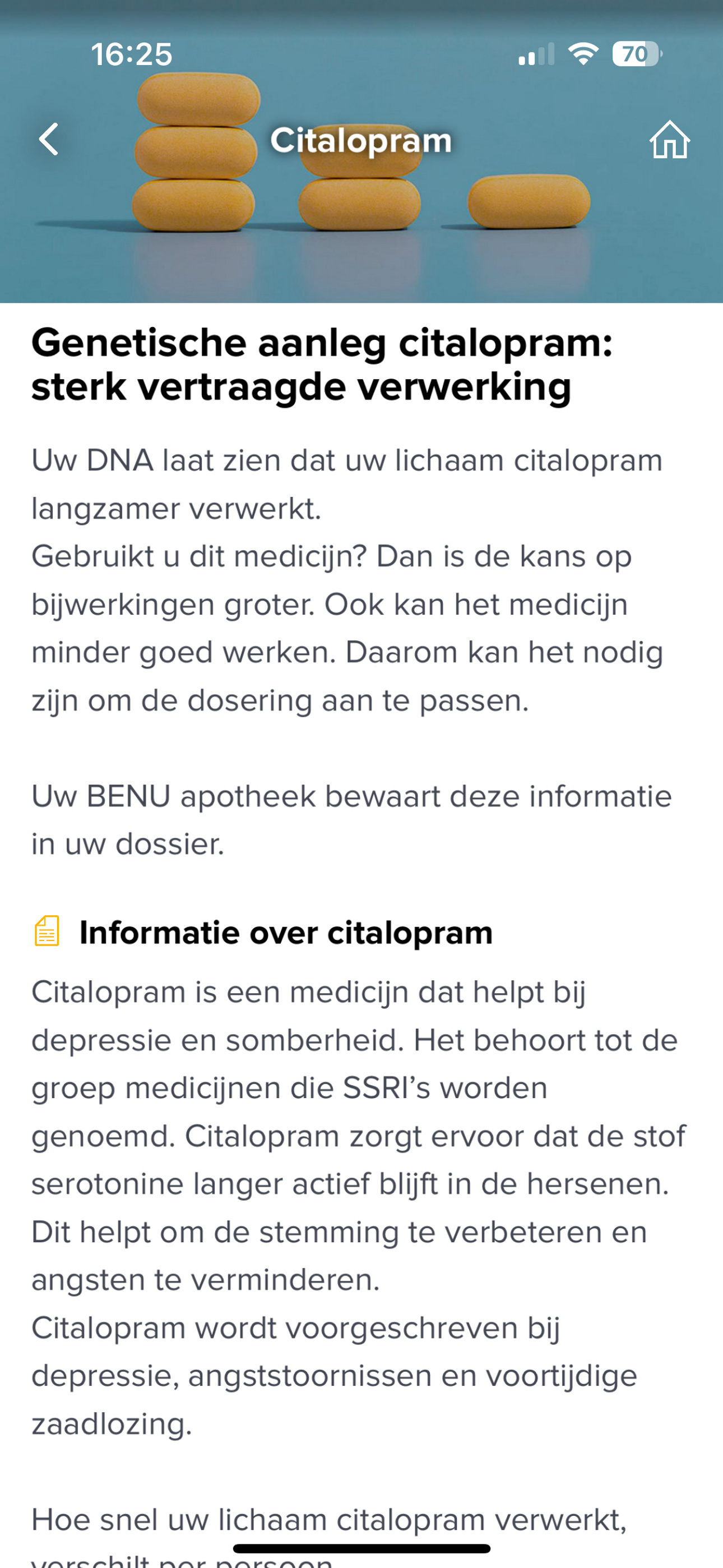 DNA-test voor BENU klanten