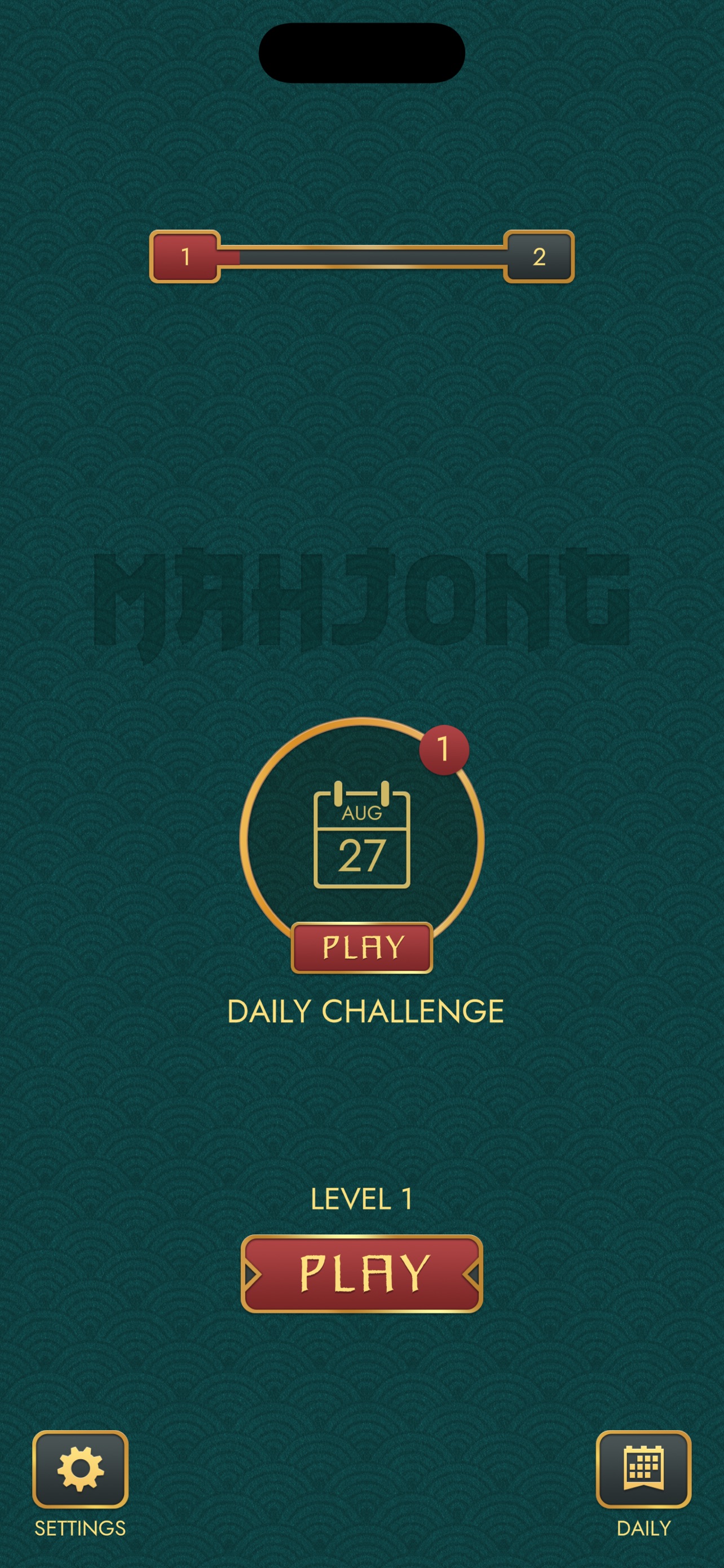 Screenshot 2 of Mahjong Classic Tiles