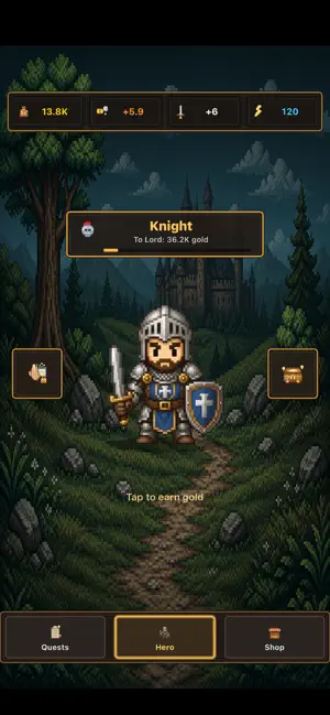 Tapper Legend: RPG screenshot 1