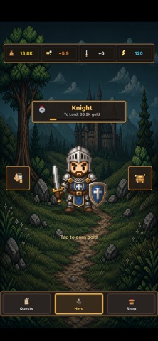 Tapper Legend: RPG Screenshot 1 of 4