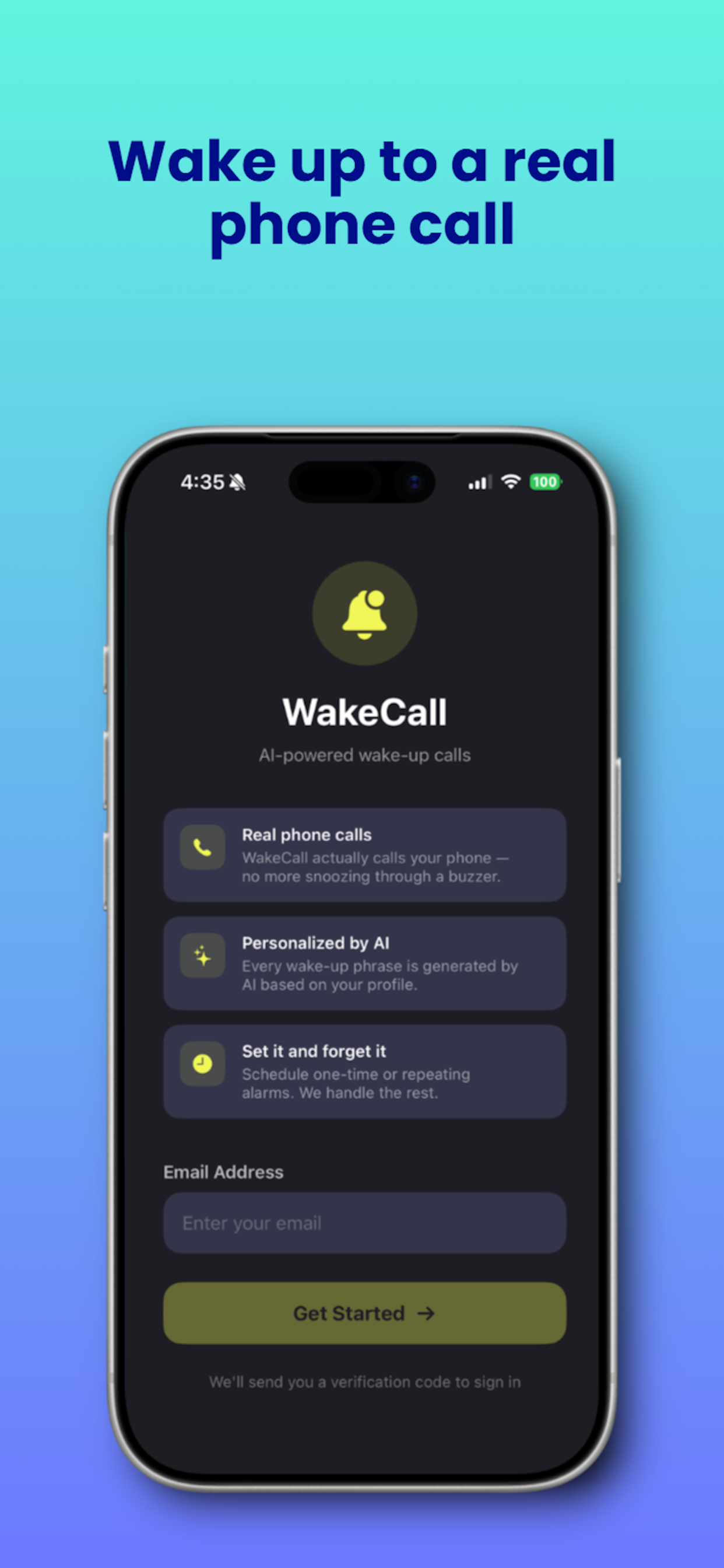 WakeCall - AI Calls You Up screenshot 3