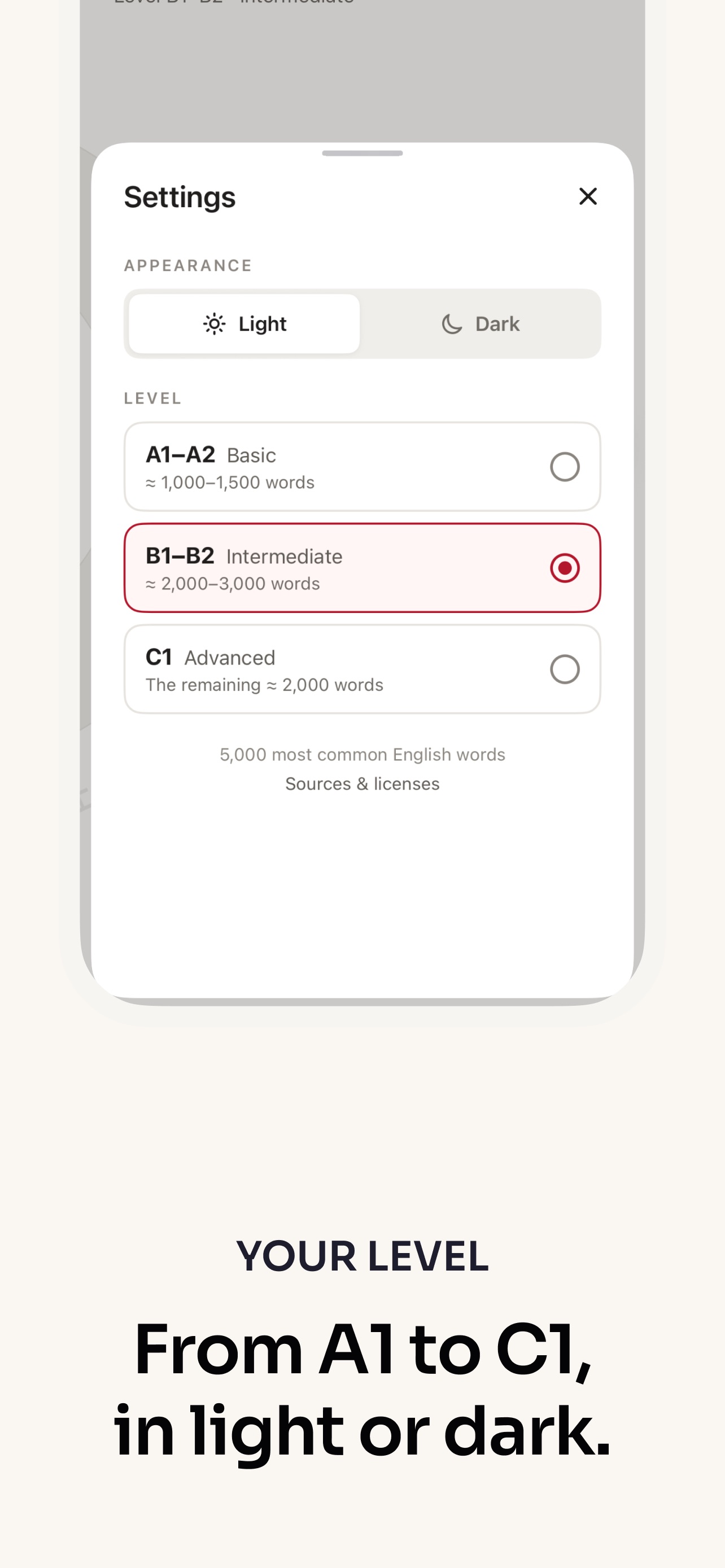 Screenshot 6 of Minimalist Dictionary: English