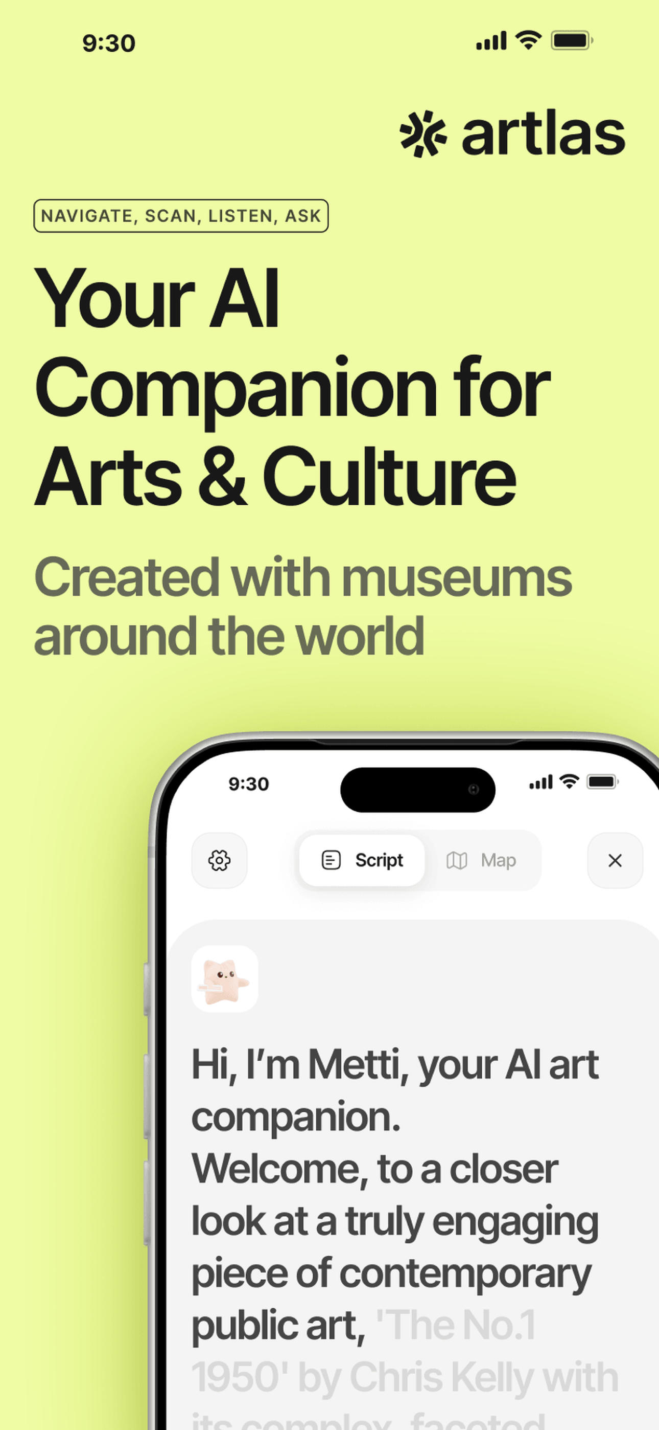 Artlas - Museums AI Companion