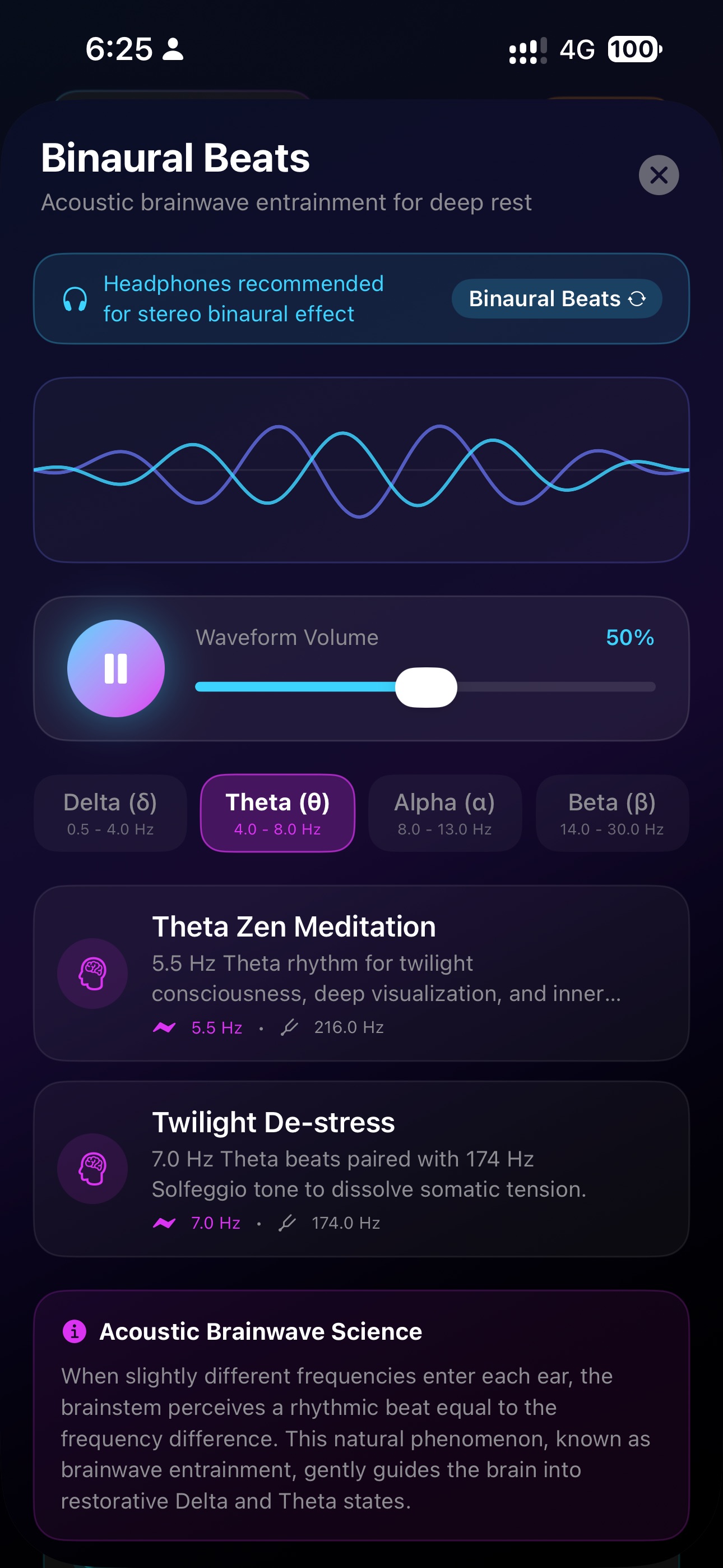 Screenshot 3 of SleepWise: Sleep Sounds & Calm