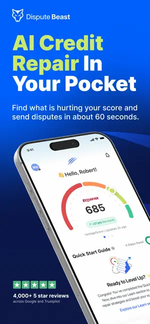 Dispute Beast: DIY Credit + AI screenshot 1