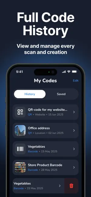 QR Code Scanner: QRivo screenshot 4