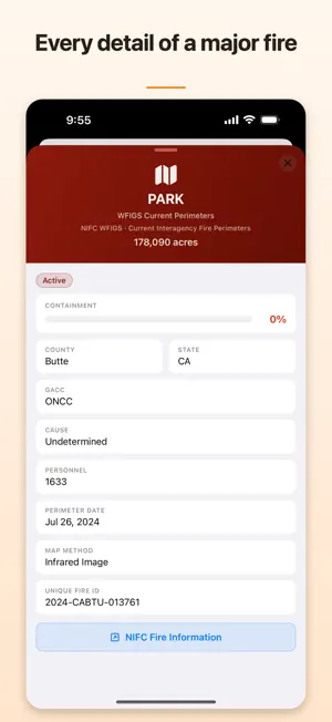 Fireguard Wildfire Tracker screenshot 3