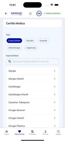 Red Sanidad iPhone screenshot 5