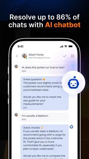 Chatway Live Chat & AI Chatbot screenshot 2