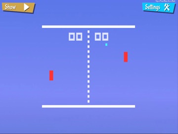 BTS Net Pong iPad screenshot