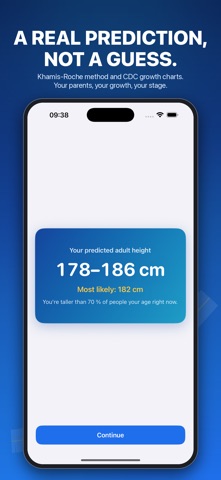 Tallwise: Height Predictor Screenshot 1 of 4