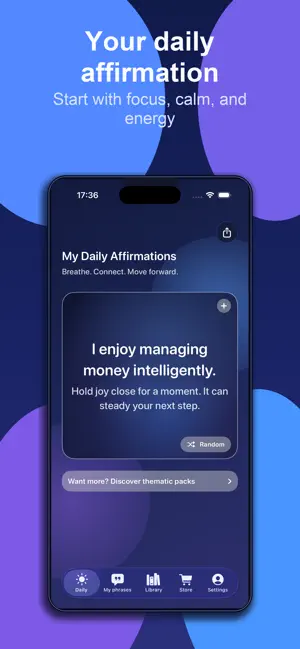 Daily Affirmations & Journal screenshot 1
