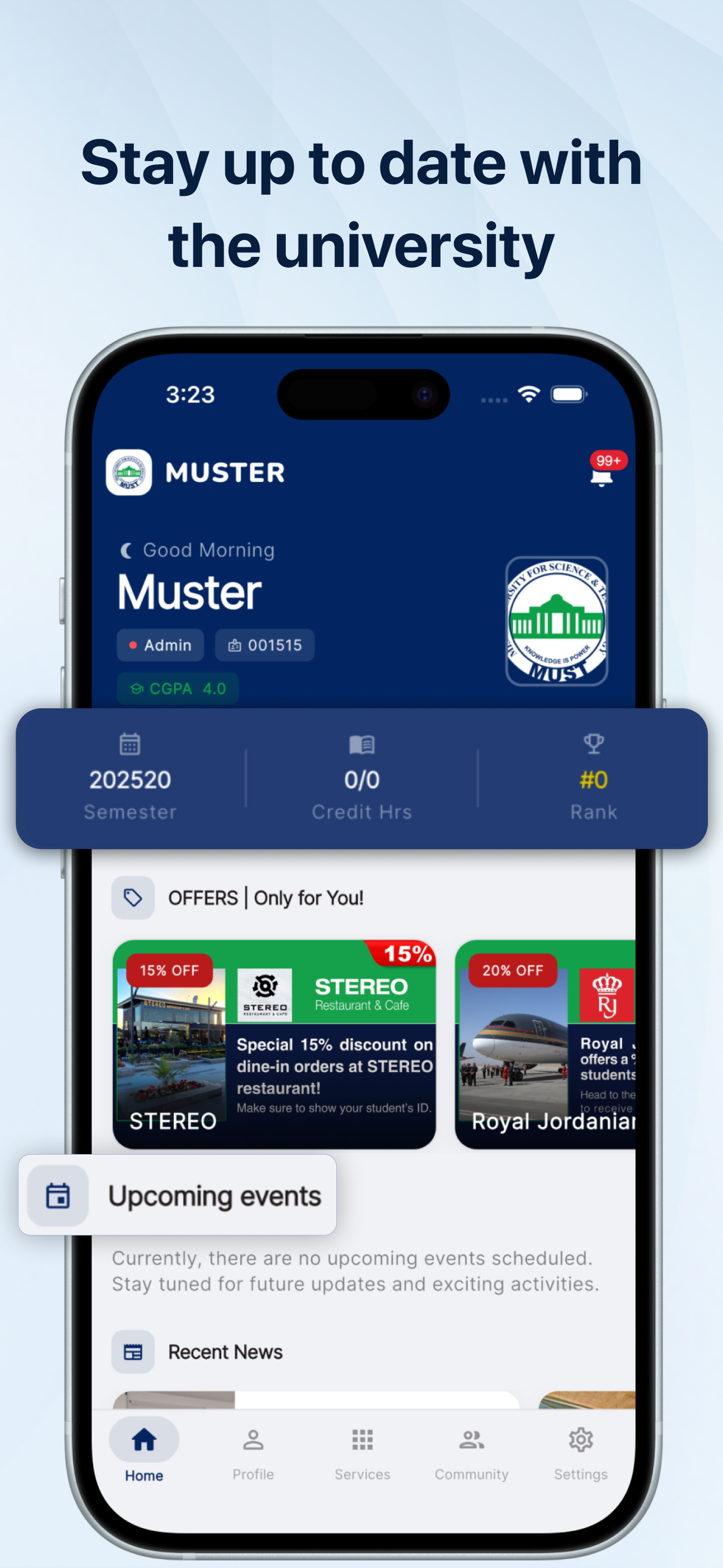 MUSTER | MUST University