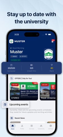 MUSTER | MUST University iPhone screenshot