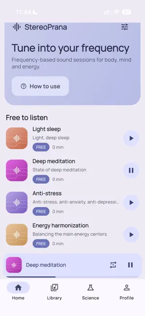 StereoPrana screenshot 1