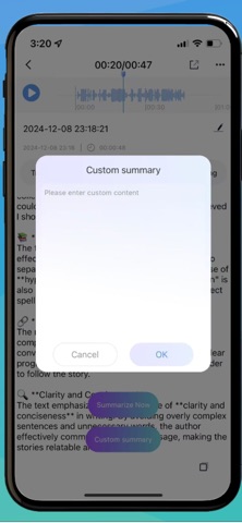 CHIME - AI Recorder Transcribe Screenshot 4 of 6