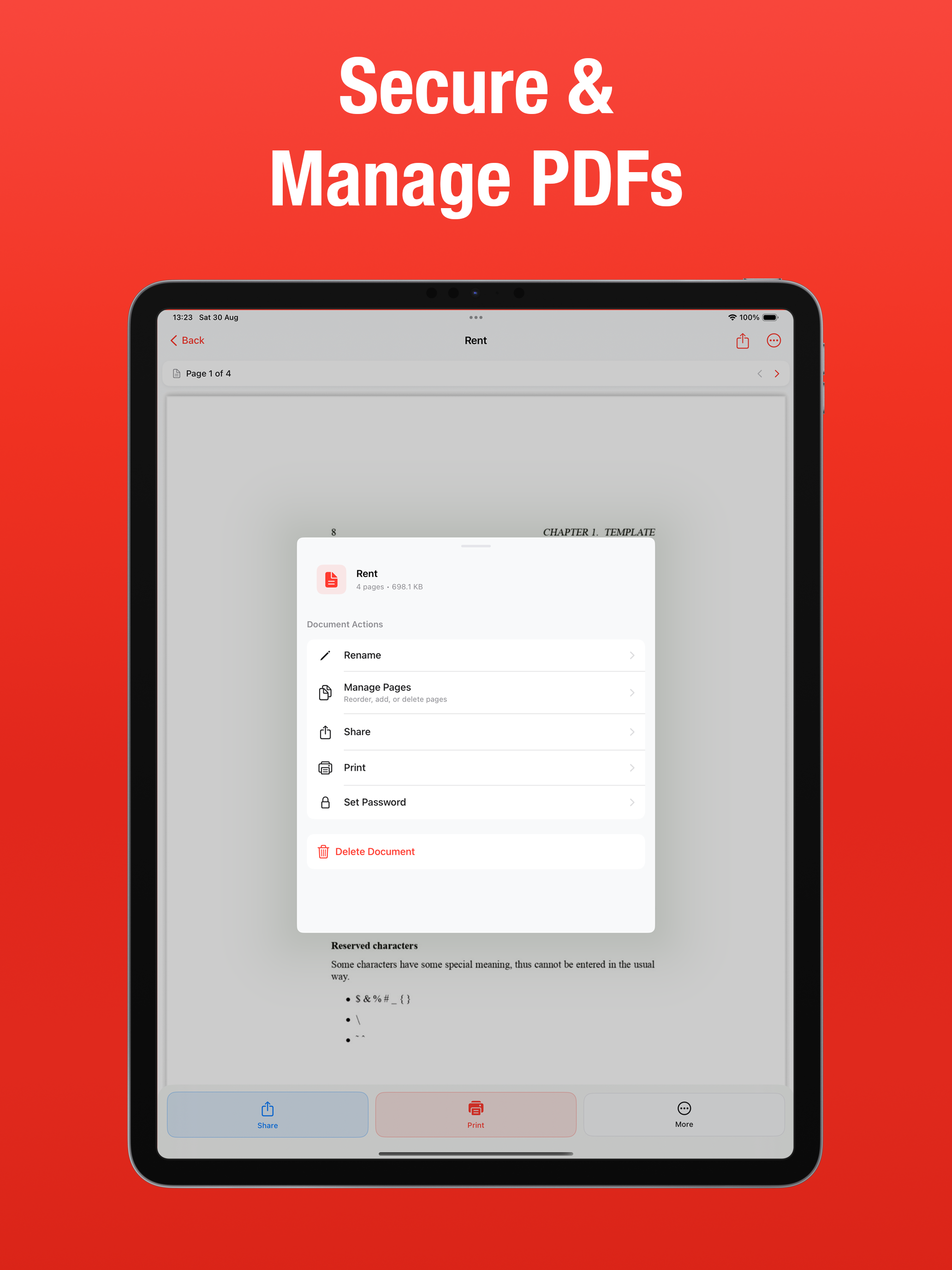 Convert to PDF - Photo Scanner