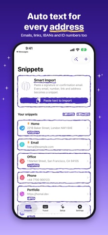Keyboard Clipboard: Snippets Screenshot 3 of 10