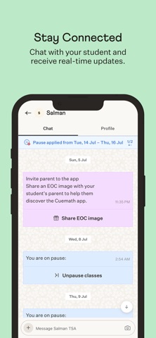 Cuemath Coach iPhone screenshot