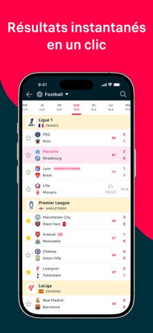 Flashscore: Résultats & Actu 스크린샷 1