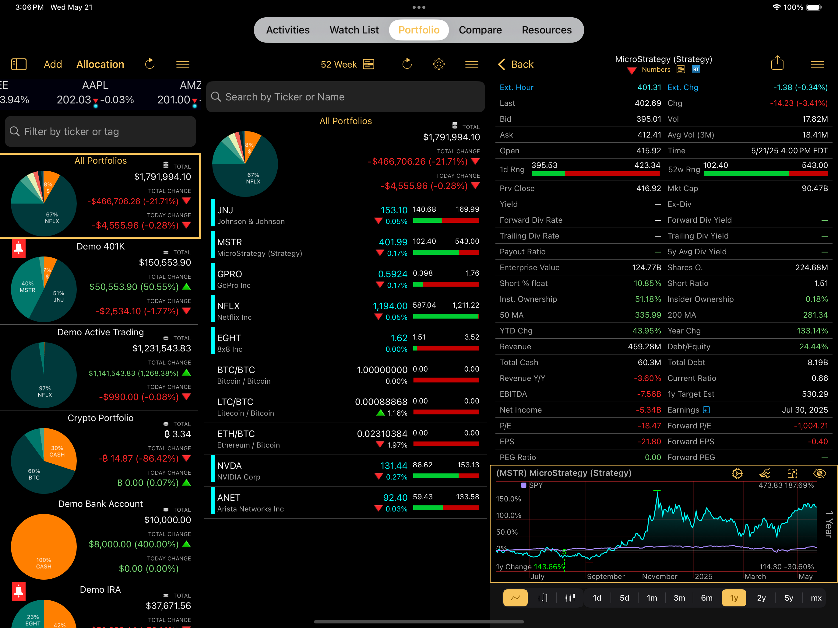 Stocks Live+ Best Stock Market screenshot 13