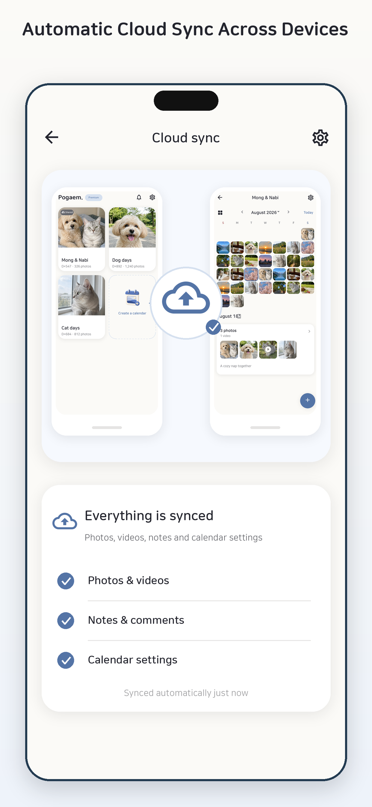 Pogaem: Photo Diary & Calendar screenshot 6
