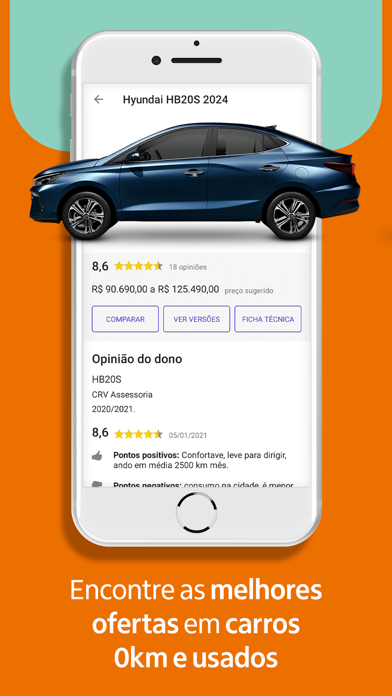Screenshot #3 pour icarros Itaú: comprar carros