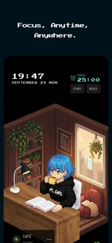 Lofi Desk iPhone screenshot