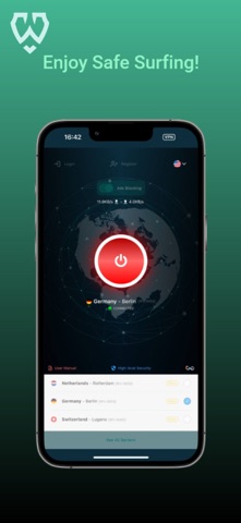 WeeVPN - Secure AdBlock Screenshot 3 of 4