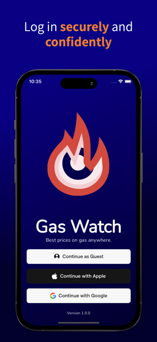 Gas Watch Screenshot 1 of 4