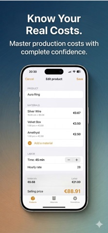 CraftMargin: Cost & Profit Screenshot 2 of 4