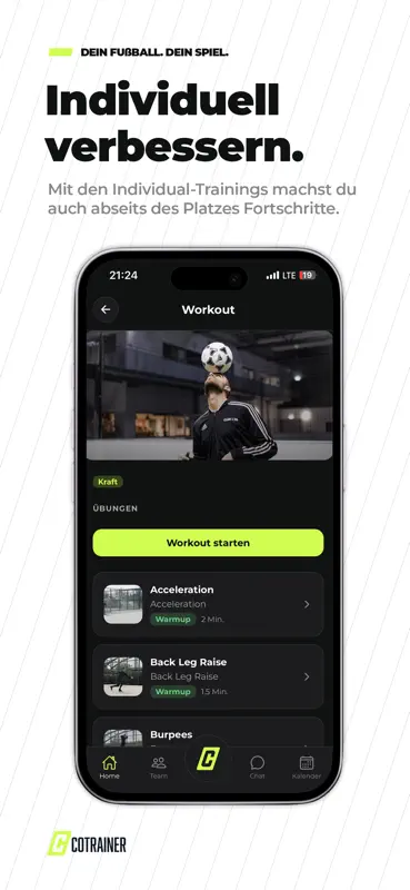 CoTrainer – Fußball Training screenshot 2 of 8