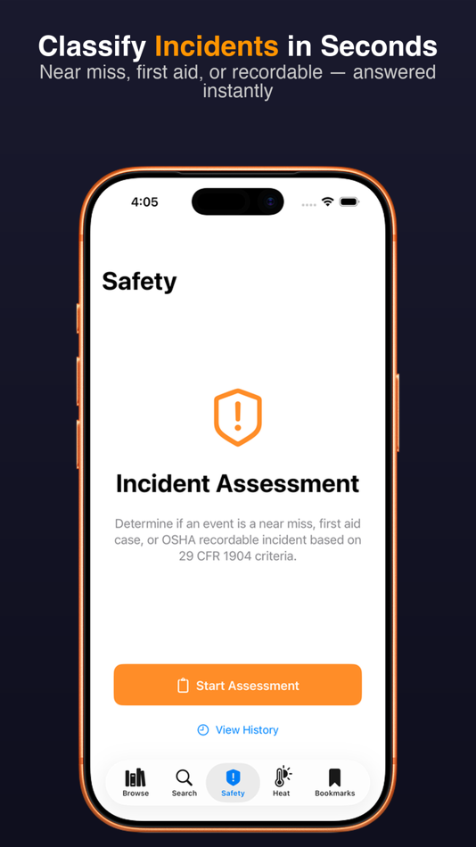 #3. OSHA Reference (iOS) Von: ZIma Logistics LLC