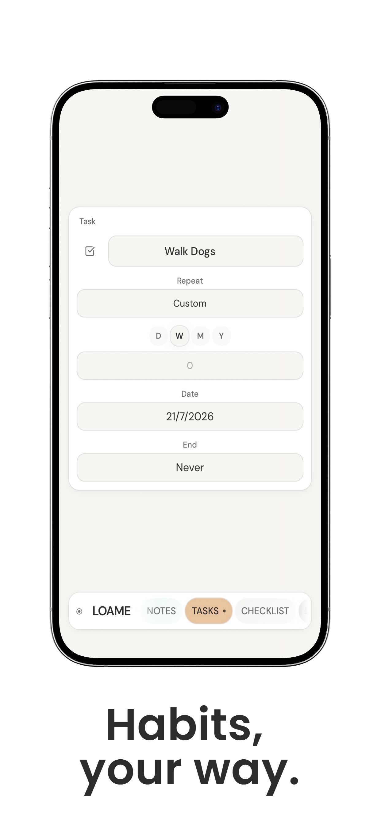 LOAME: Lists, Notes, Tasks screenshot 6