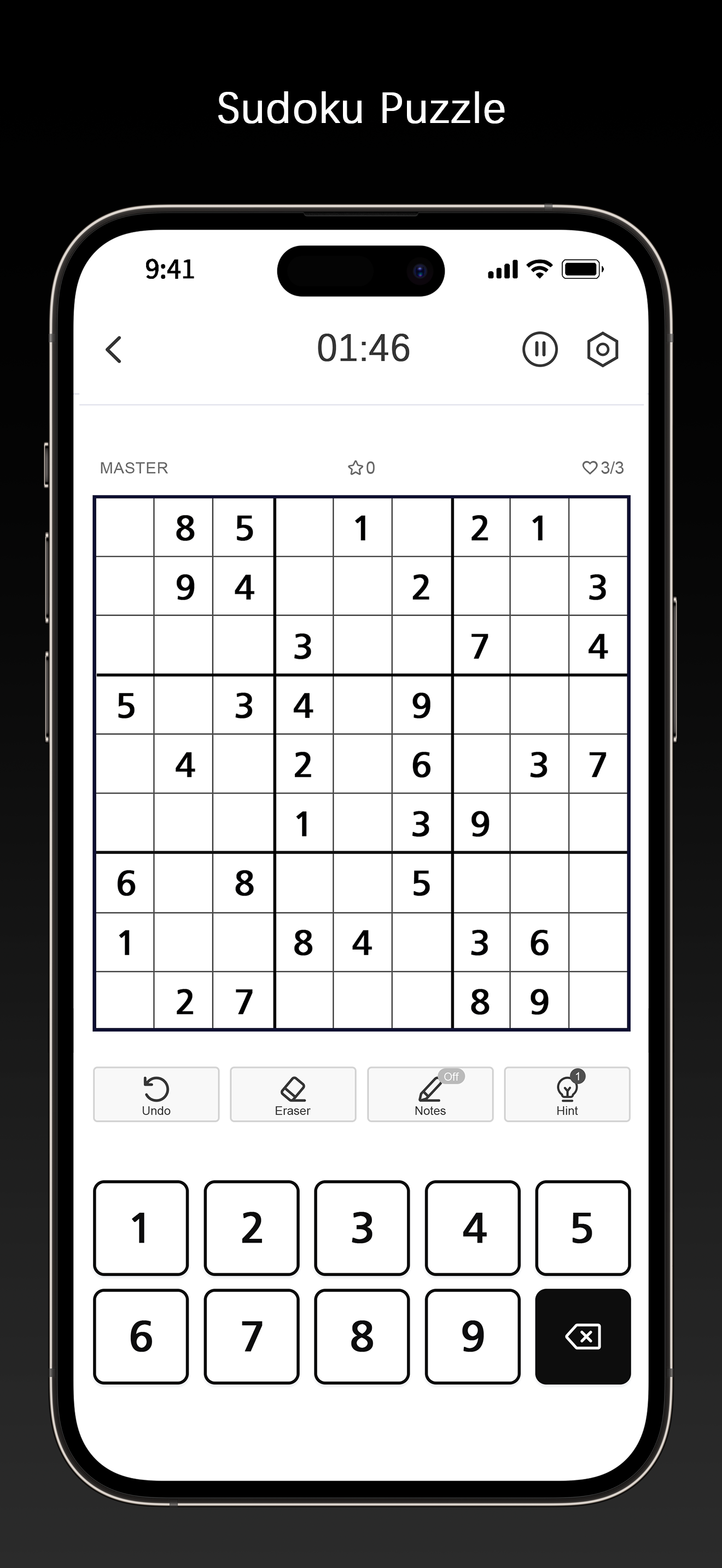 Sudoku Master！