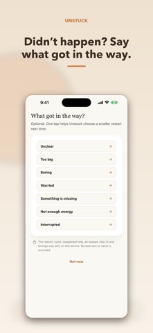 Unstuck: ADHD Planner Focus Screenshot 6 of 10