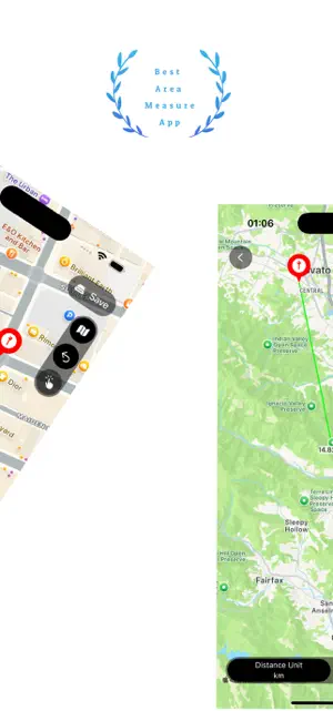 Area Measure - GPS Field Maps screenshot 2
